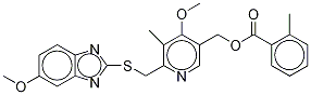 o-Toluoyl-5-hydroxy Omeprazole Sulfide
