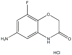 6-amino-8-fluoro-2H-1,4-benzoxazin-3(4H)-one(SALTDATA: HCl)