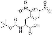 Molecular Structure of 1212864-47-5 ((S)-2-((tert-Butoxycarbonyl)amino)-3-(2,4-dinitrophenyl)propanoic acid)