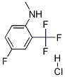 N-Methyl 4-fluoro-2-(trifluoromethyl)aniline, HCl