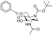 Molecular Structure of 1221795-90-9 (2-ACETAMIDO-4,6-O-BENZYLIDENE-N-(TERT-BUTOXYCARBONYL)-1,2,5-TRIDEOXY-1,5-IMINO-D-GLUCITOL)
