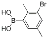 Molecular Structure of 1259318-83-6 (3-Bromo-2,5-Dimethylphenylboronic acid)