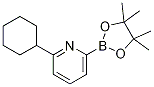 2-Cyclohexyl-6-(4,4,5,5-tetramethyl-1,3,2-dioxaborolan-2-yl)pyridine