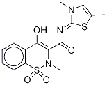 [N(Z)]-N-(3,5-DiMethyl-2(3H)-thiazolylidene)-4-hydroxy-2-Methyl-2H-1,2-benzothiazine-3-carboxaMide 1,1-Dioxide CAS No.1262333-25-4