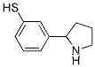 Molecular Structure of 1273607-41-2 (3-(2-Pyrrolidinyl)benzenethiol)