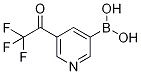 (5-(2,2,2-Trifluoroacetyl)-pyridin-3-yl)boronic acid