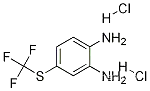 Molecular Structure of 1313012-28-0 (4-((TrifluoroMethyl)thio)benzene-1,2-diaMine dihydrochloride)