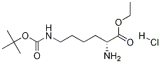 (R)-Ethyl 2-amino-6-((tert-butoxycarbonyl)amino)hexanoate hydrochloride