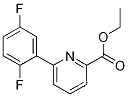 Molecular Structure of 1330750-30-5 (Ethyl 6-(2,5-difluorophenyl)pyridine-2-carboxylate)