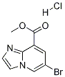 6-BroMo-iMidazo[1,2-a]pyridine-8-carboxylic acid Methyl ester hydrochloride