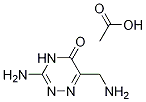 3-Amino-6-(aminomethyl)-1,2,4-triazin-5(2H)-one acetate