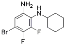 5-BroMo-2-(N-cyclohexylaMino)-3,4-difluoroaniline