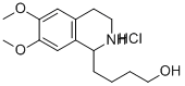 4-(6,7-DIMETHOXY-1,2,3,4-TETRAHYDRO-ISOQUINOLIN-1-YL)-BUTAN-1-OL HCL
