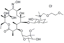 3'-[[(2-Methoxyethoxy)methyl Erythromycin A Oxime Chloride