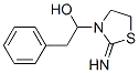 Molecular Structure of 15591-42-1 (3-(-Hydroxyphenethyl)-2-imino thiazolidine)