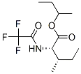 Molecular Structure of 16974-97-3 (N-(Trifluoroacetyl)-L-isoleucine 1-methylpropyl ester)