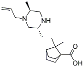 (+)-(2S,5R)-1-Allyl-2,5-dimethylpiperazine,(+)-Camphoric Acid Salt