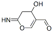 2H-PYRAN-5-CARBOXALDEHYDE,3,4-DIHYDRO-4-HYDROXY-2-IMINO-