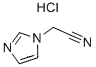 Molecular Structure of 220476-15-3 (1-CYANOMETHYLIMIDAZOLE HYDROCHLORIDE)