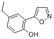 4-ETHYL-2-(ISOXAZOL-5-YL)PHENOLCAS