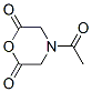 2,6-Morpholinedione, 4-acetyl- (9CI)