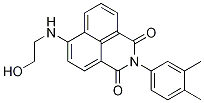 2-(3,4-DIMETHYLPHENYL)-6-[(2-HYDROXYETHYL)AMINO]-1H-BENZO[DE]ISOQUINOLINE-1,3(2H)-DIONE