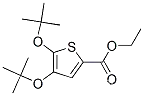 Molecular Structure of 5556-17-2 (4,5-Di-tert-butoxy-2-thiophenecarboxylic acid ethyl ester)