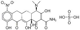 Molecular Structure of 5679-01-6 (7-Nitrosancycline Monosulfate)