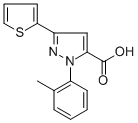 5-THIOPHEN-2-YL-2-O-TOLYL-2H-PYRAZOLE-3-CARBOXYLICACID