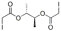 Molecular Structure of 6305-45-9 (Bis(iodoacetic acid)(1R,2S)-1,2-dimethyl-1,2-ethanediyl ester)