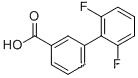 Molecular Structure of 656305-06-5 (3-(2,6-Difluorophenyl)benzoic acid)