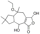 8-Ethoxy-4,4a,5,6,7,7a,8,9-octahydro-1,4-dihydroxy-6,6,8-trimethylazuleno[5,6-c]furan-3(1H)-one