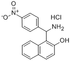 1-[amino-(4-nitrophenyl)methyl]naphthalen-2-ol,hydrochloride