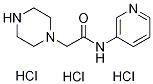 3-{[(Piperazin-1-yl)acetyl]amino}pyridine trihydrochloride, 1-{2-Oxo-2-[(pyridin-3-yl)amino]ethyl}piperazine trihydrochloride