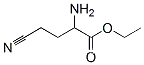 Molecular Structure of 82672-94-4 (Butanoic  acid,  2-amino-4-cyano-,  ethyl  ester  (9CI))