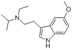 Molecular Structure of 850032-66-5 (N-ethyl-N-isoprpyl-5-methoxy-tryptamine)