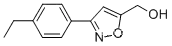 Molecular Structure of 885273-68-7 ([3-(4-ETHYL-PHENYL)-ISOXAZOL-5-YL]-METHANOL)