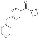 CYCLOBUTYL 4-(MORPHOLINOMETHYL)PHENYL KETONE