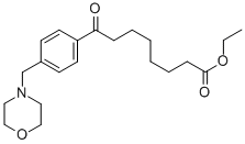 ETHYL 8-[4-(MORPHOLINOMETHYL)PHENYL]-8-OXOOCTANOATE