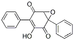 Molecular Structure of 99026-89-8 (3-Hydroxy-1,4-diphenyl-7-oxabicyclo[4.1.0]hept-3-ene-2,5-dione)