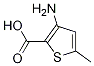 2-Thiophenecarboxylic acid, 3-amino-5-methyl-
