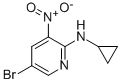 5-Bromo-2-cyclopropylamino-3-nitropyridine