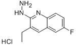 3-Ethyl-6-fluoro-2-hydrazinoquinoline hydrochloride