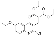 2-Chloro-6-ethoxy-3-(2,2-diethoxycarbonyl)vinylquinoline