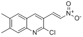 E-2-Chloro-6,7-dimethyl-3-(2-nitro)vinylquinoline