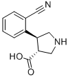 (3S,4R)-4-(2-Cyanophenyl)pyrrolidine-3-carboxylic acid
