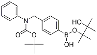 Molecular Structure of 1073371-71-7 (4-(N-Boc-phenylaminomethyl)benzeneboronic acid pinacol ester)