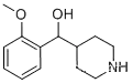 Molecular Structure of 1082554-80-0 ((2-Methoxy-phenyl)-piperidin-4-yl-methanol)