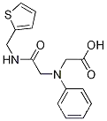 [{2-oxo-2-[(2-thienylmethyl)amino]ethyl}(phenyl)amino]acetic acid