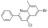 6-Bromo-4-chloro-8-methyl-2-phenylquinoline